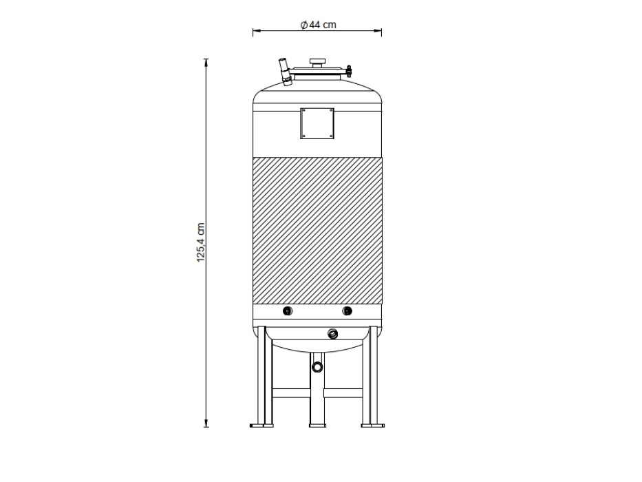 Set »Druckbehälter FD-2.5B 120 Liter«